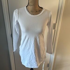 STOWAWAY COLLECTION maternity size small white top